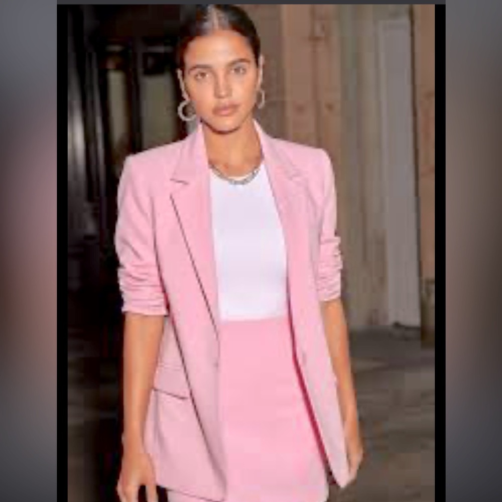 Beautiful light & bright pink blazer